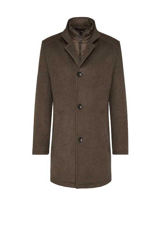 Bugatti Dual Layer Overcoat, Brown