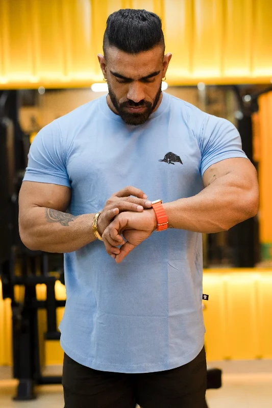 Signature Bull Athletic T-shirt (Sky Blue)