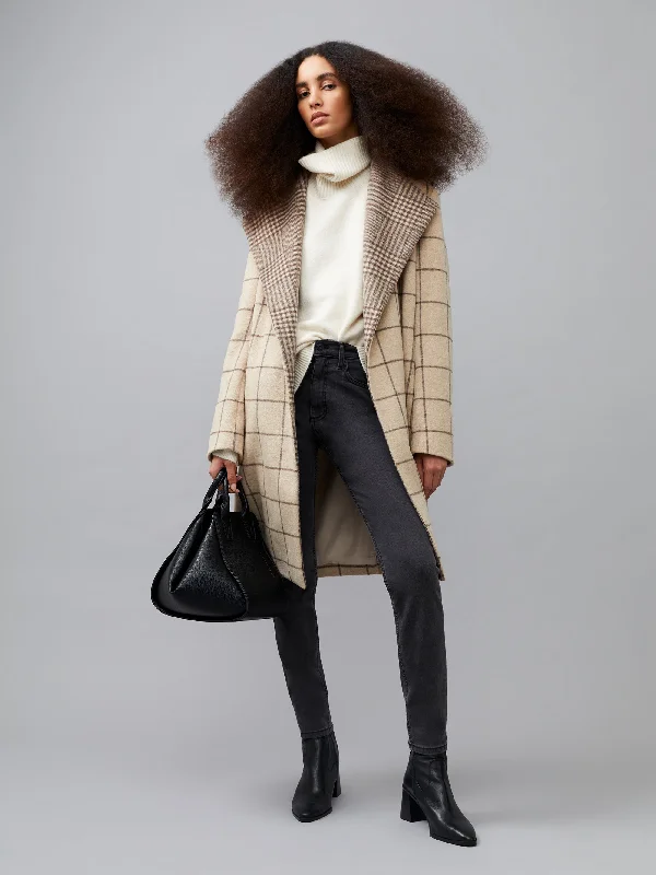 Fran Wool Belted Coat