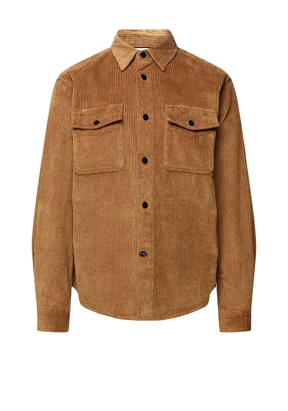 Tommy Hilfiger Corduroy Overshirt, Desert Khaki