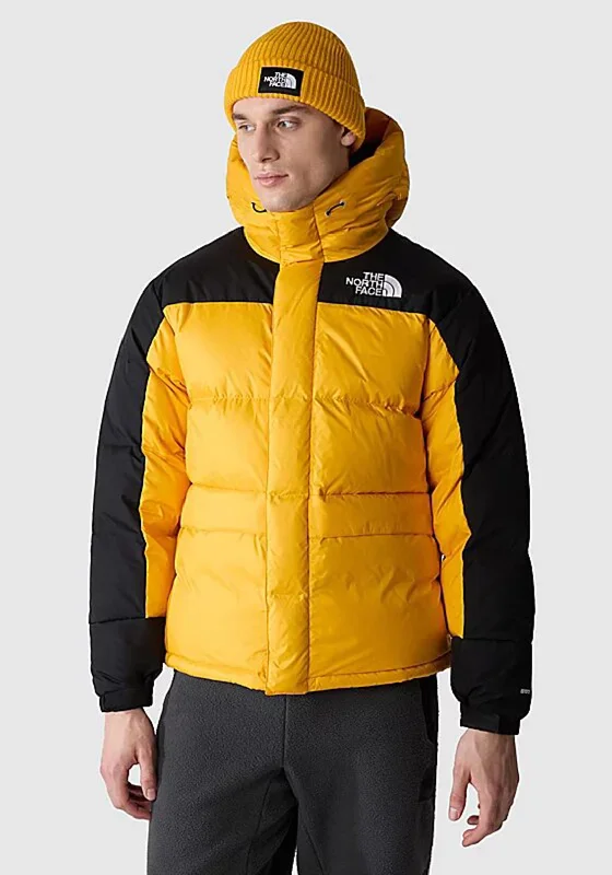 The North Face Men’s Himalayan Down Parka, Summit Gold & TNF Black