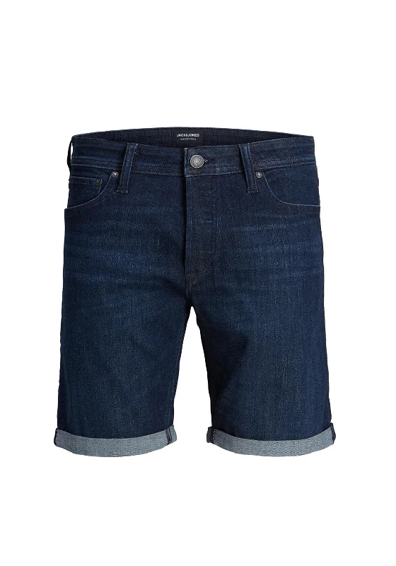 Jack & Jones Rick Shorts, Dark Blue Denim