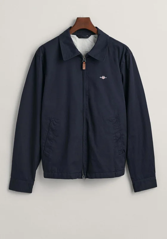 Gant Cotton Windcheater, Evening Blue