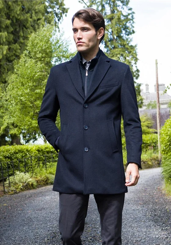 Magee 1866 Cork Zip Out Coat, Navy