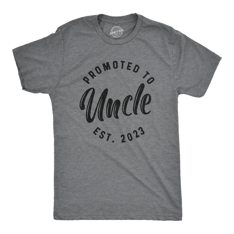 Promoted to Uncle 2023 Men's T Shirt