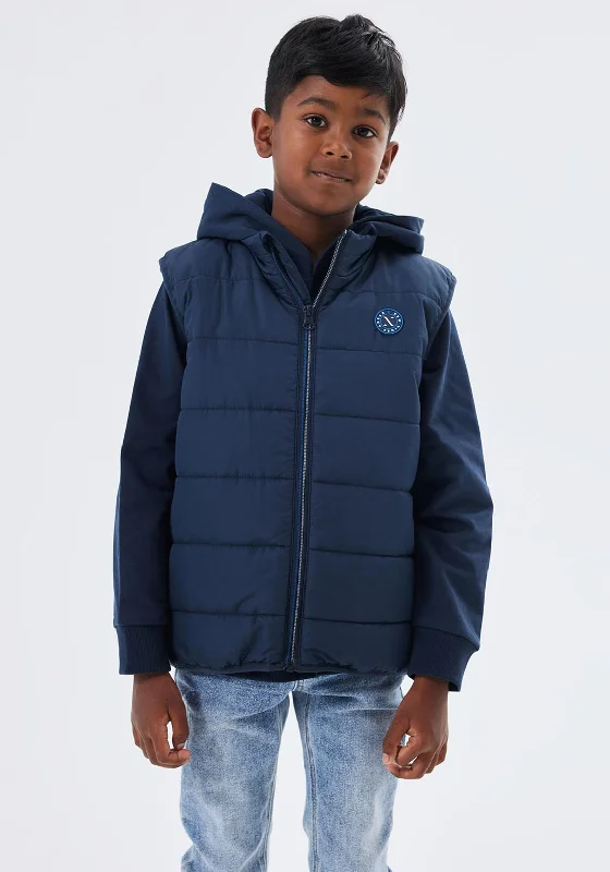 Name It Kid Boy My Lane Vest, Dark Sapphire