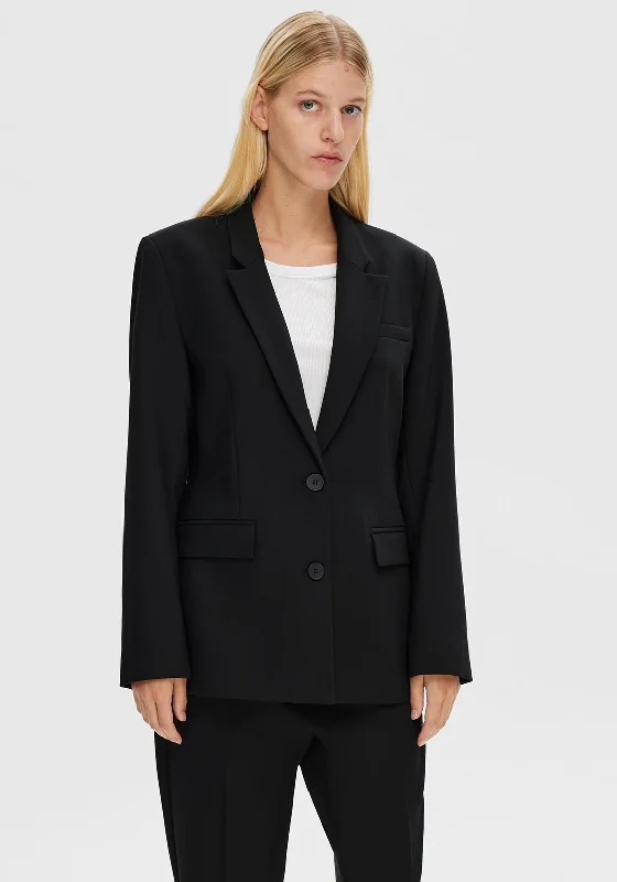 Selected Femme Rita Classic Blazer, Black