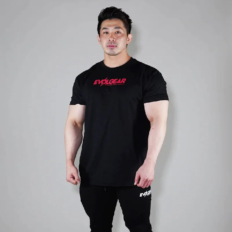 【湯浅選手着用】EVOLGEAR RED LOGO CHEST PRINT T-SHIRT