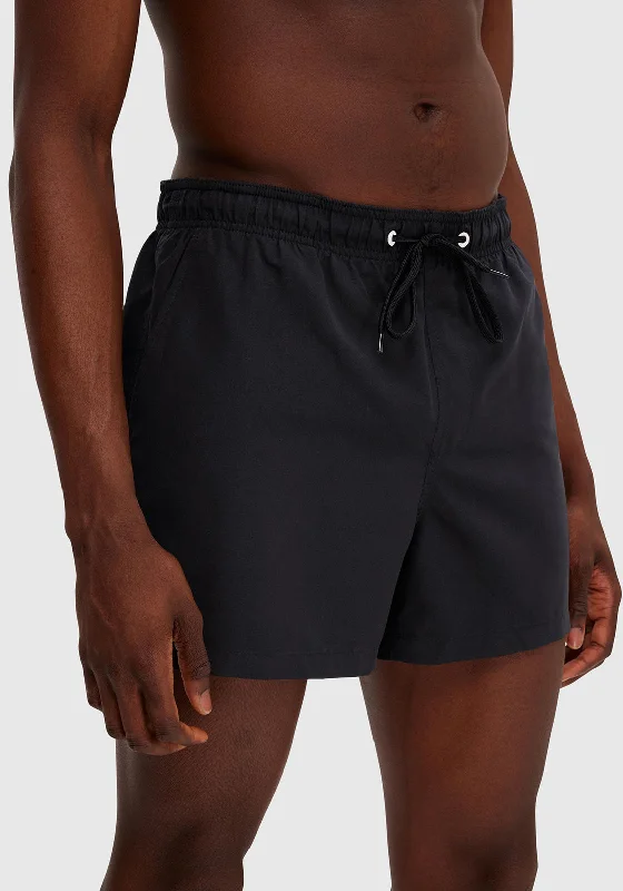 Selected Homme Dane Swim Shorts, Black