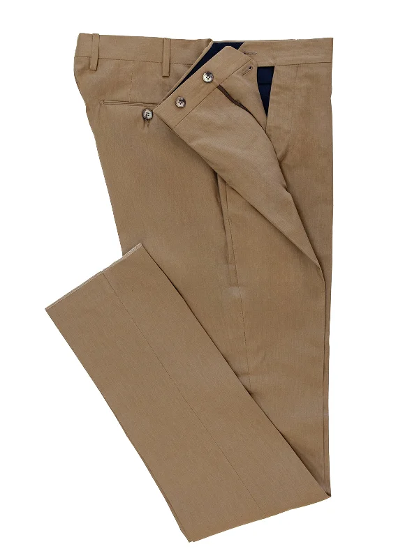 Alba Trouser - Deep Bronze Gabardine