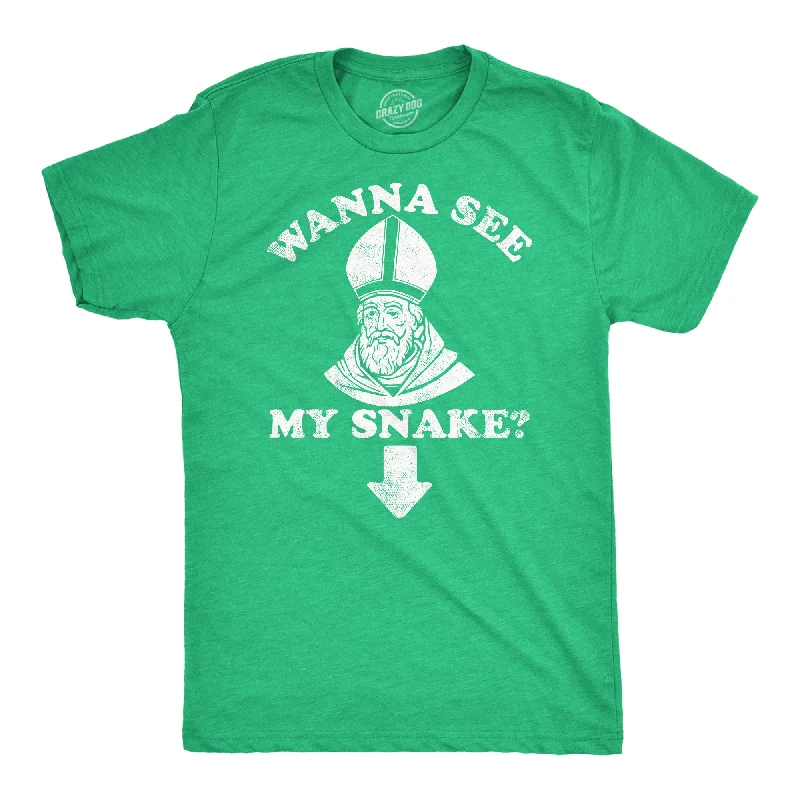 Wanna See My Snake Men's T Shirt