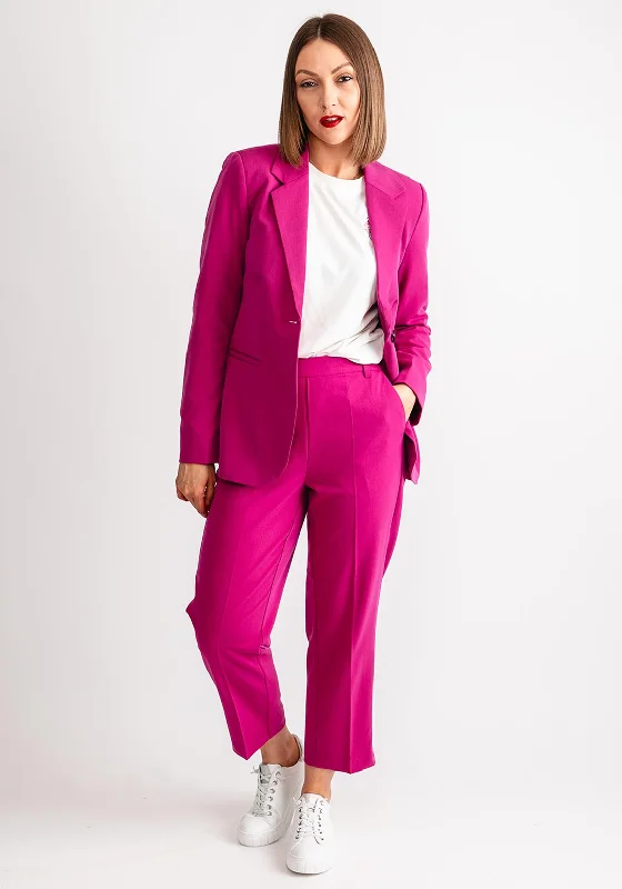 Kaffe Askura Blazer, Fuchsia Pink