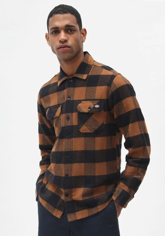 Dickies Sacramento Shirt, Brown & Black