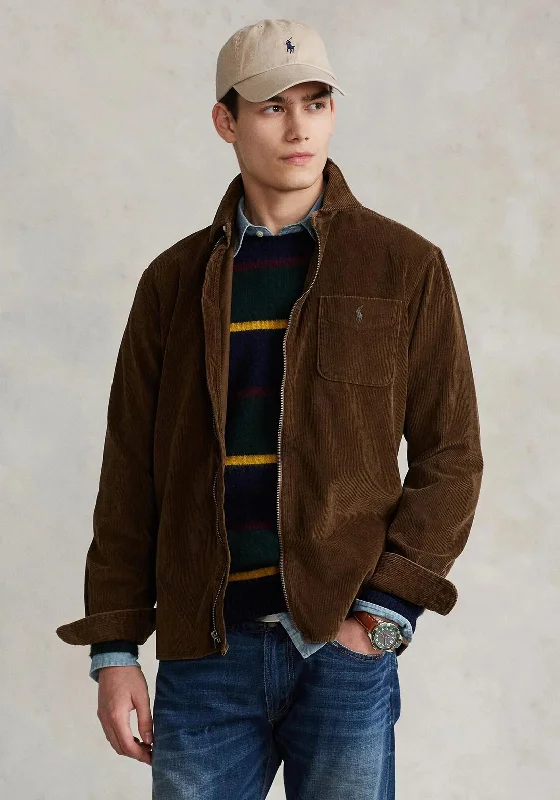 Ralph Lauren Corduroy Overshirt, Coop Brown