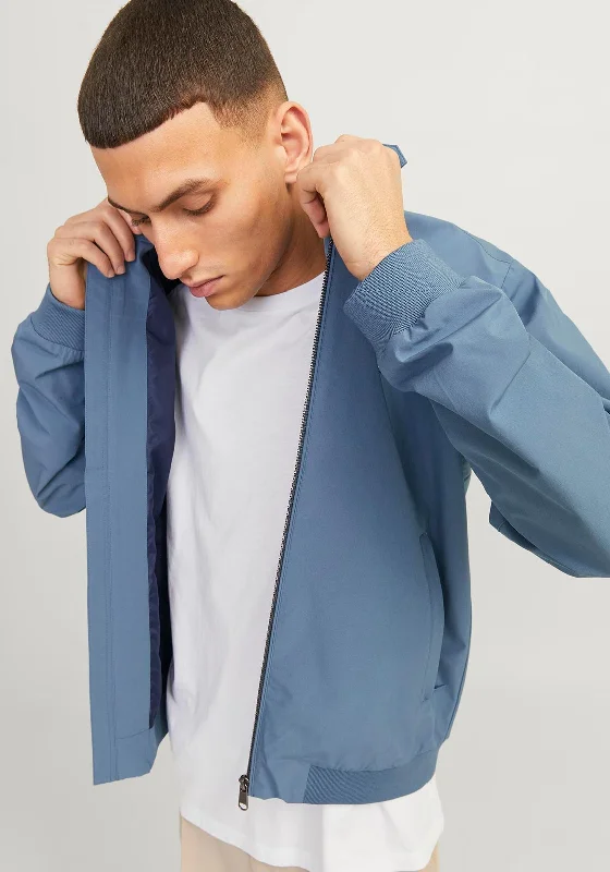 Jack & Jones Brook Bomber Jacket, Captains Blue