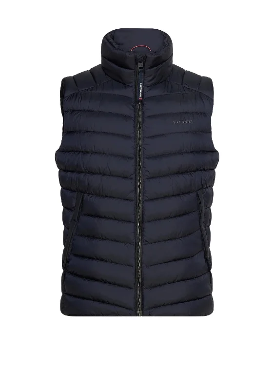 Superdry Fuji Sport Padded Gilet, Eclipse Navy