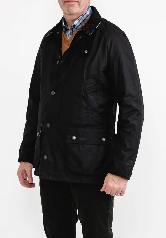 Barbour Bodey Wax Jacket, Black