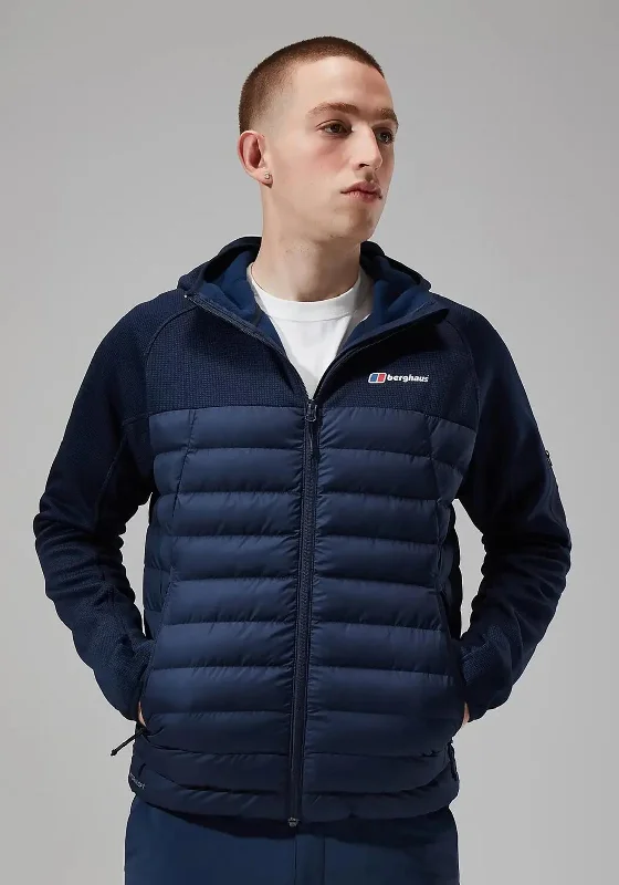 Berghaus Urban Pravitale Hybrid Jacket, Dark Blue