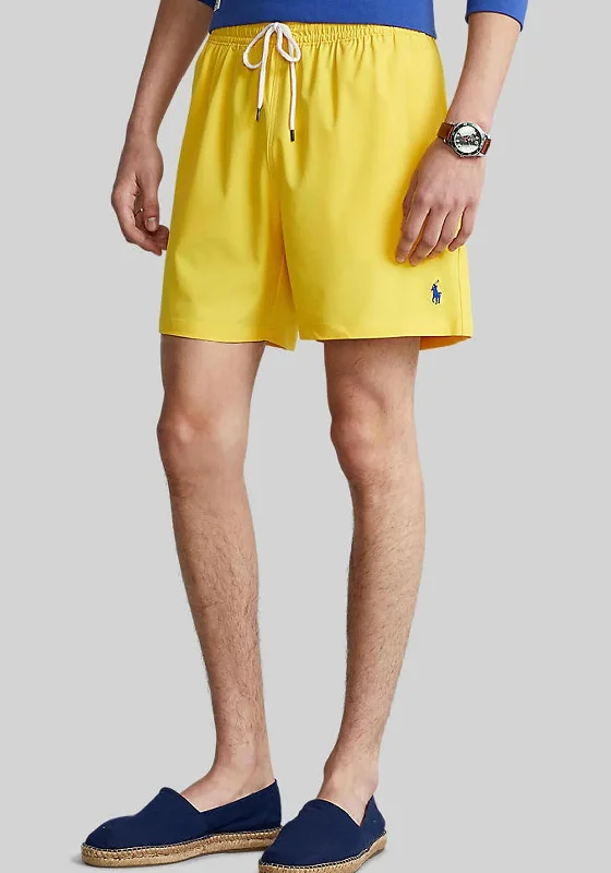 Ralph Lauren Traveller Swim Shorts, Yellow