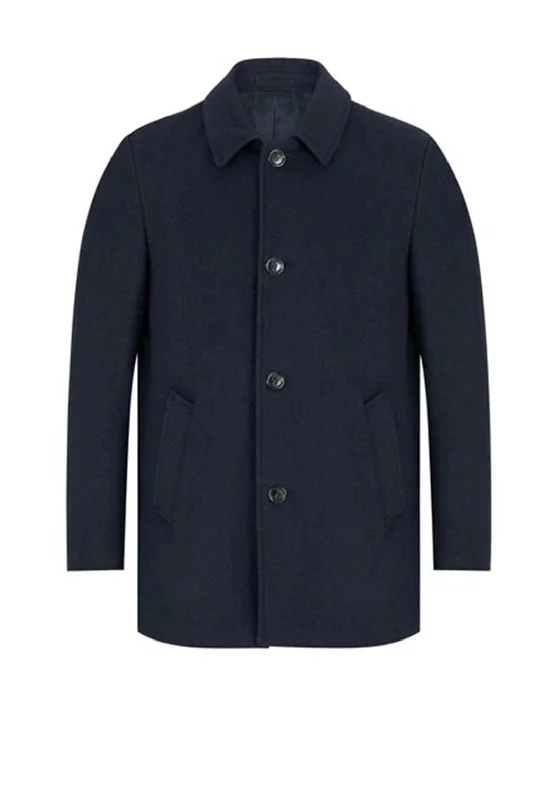 Daniel Grahame Branson Tailored Coat, Navy