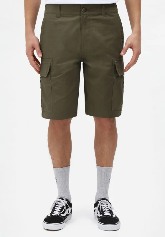 Dickies Millerville Cargo Shorts, Military Green