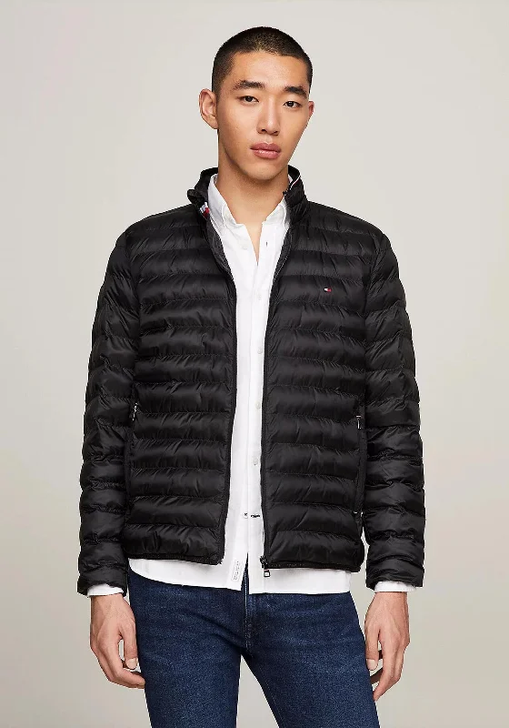 Tommy Hilfiger Packable Circular Jacket, Black