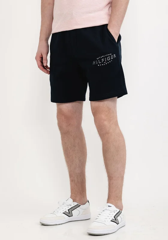 Tommy Hilfiger Curve Logo Shorts, Desert Sky