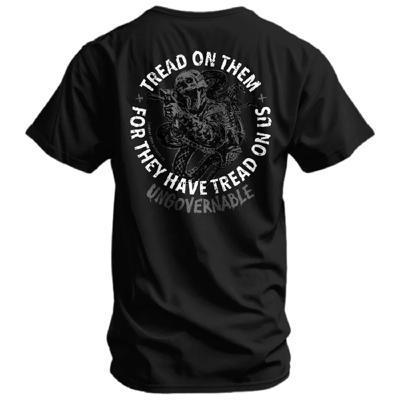 Tread On Them Skull | Ungovernable Men's T-Shirt