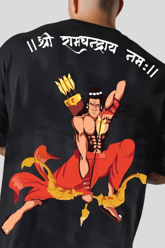 The Supreme Lord Rama Oversized T-shirt (BLACK)