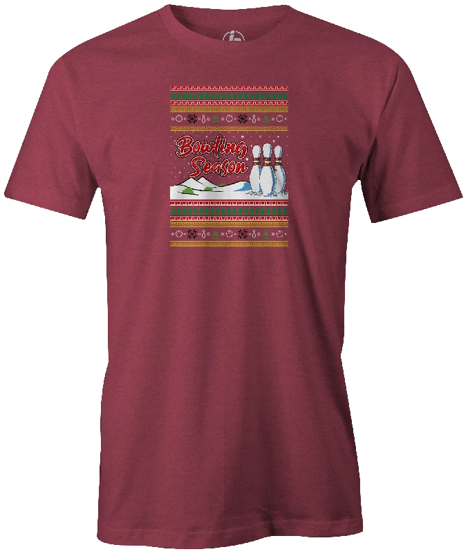 Bowling Season Holiday T-shirt