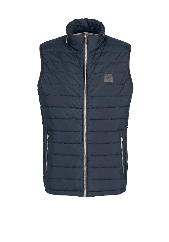 Bugatti Air Series Quilted Gilet, Navy