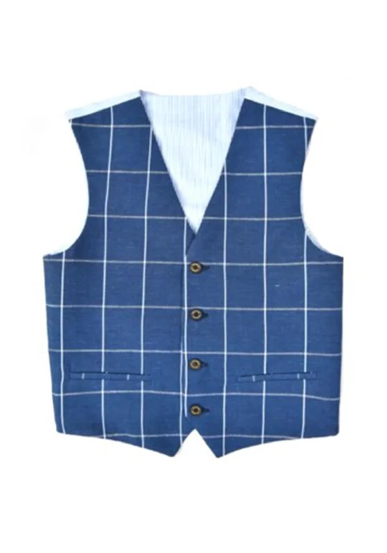 One Varones Boys 1010017 Waistcoat, Navy