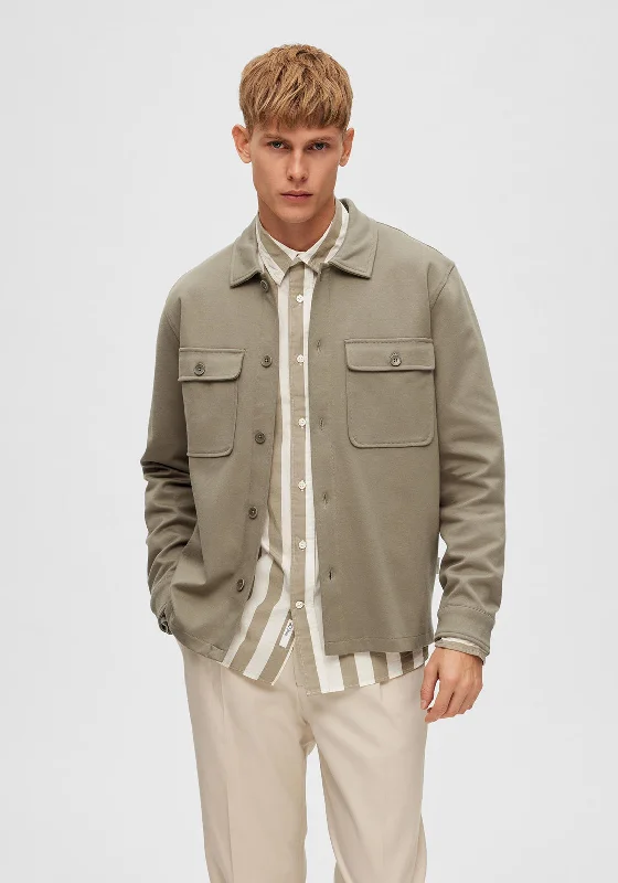 Selected Homme Fenley Overshirt, Vetvier