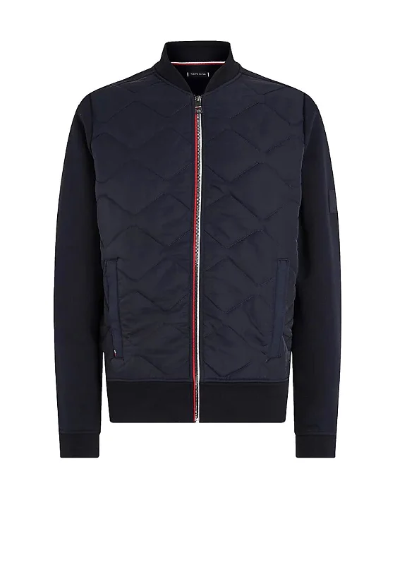 Tommy Hilfiger Quilted Bomber Jacket, Desert Sky