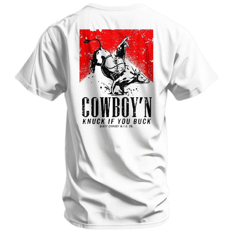 Cowboy'n | Knuck If You Buck Men's T-Shirt