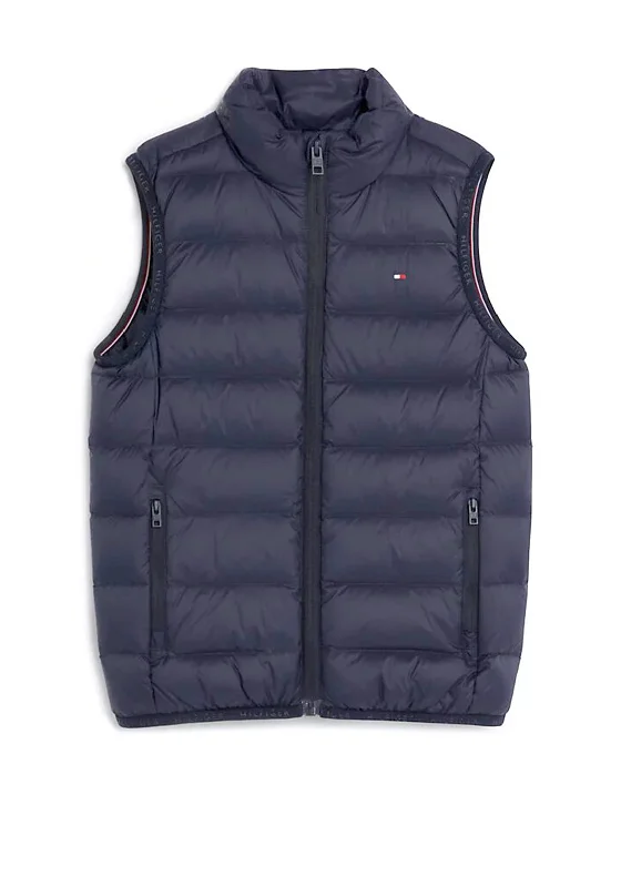 Tommy Hilfiger Boy Essential Padded Gilet, Navy