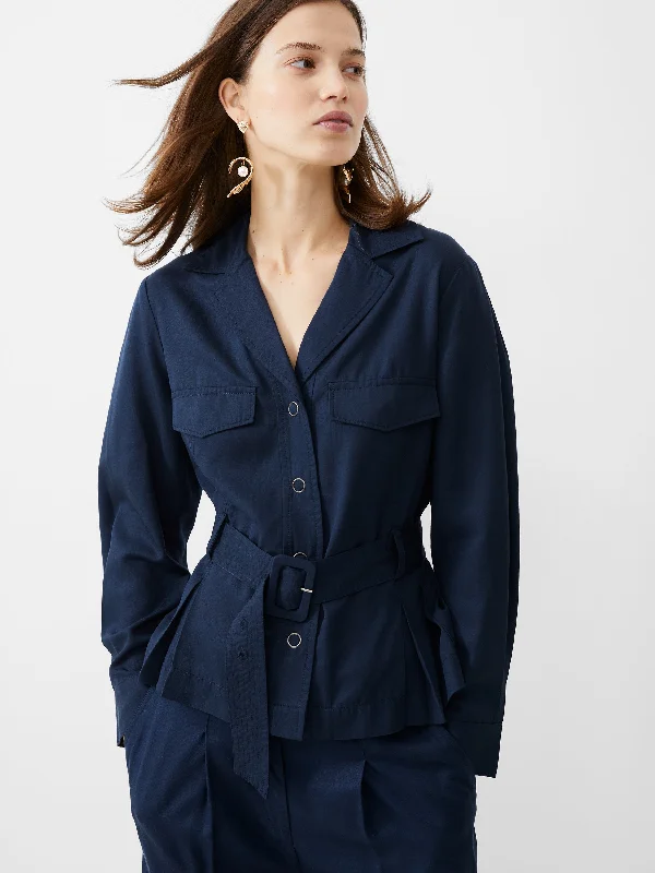 Elkie Twill Belted Jacket