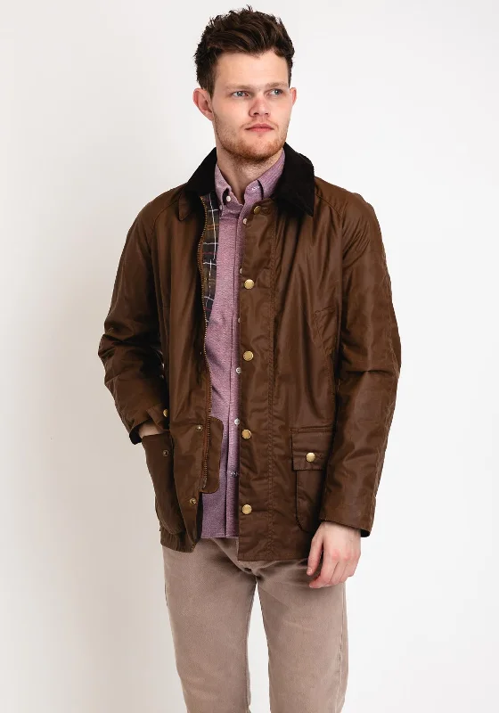 Barbour Mens Ashby Wax Jacket, Brown