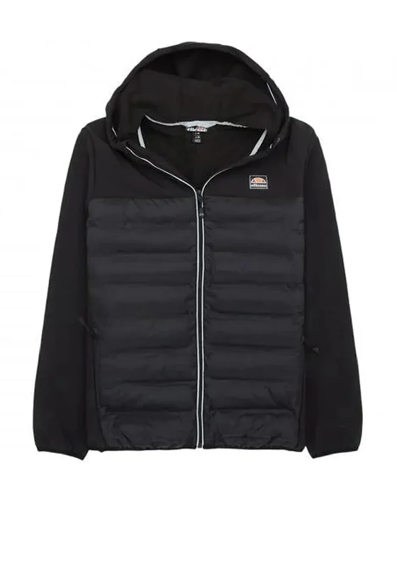 Ellesse Lorato Hooded Jacket, Black