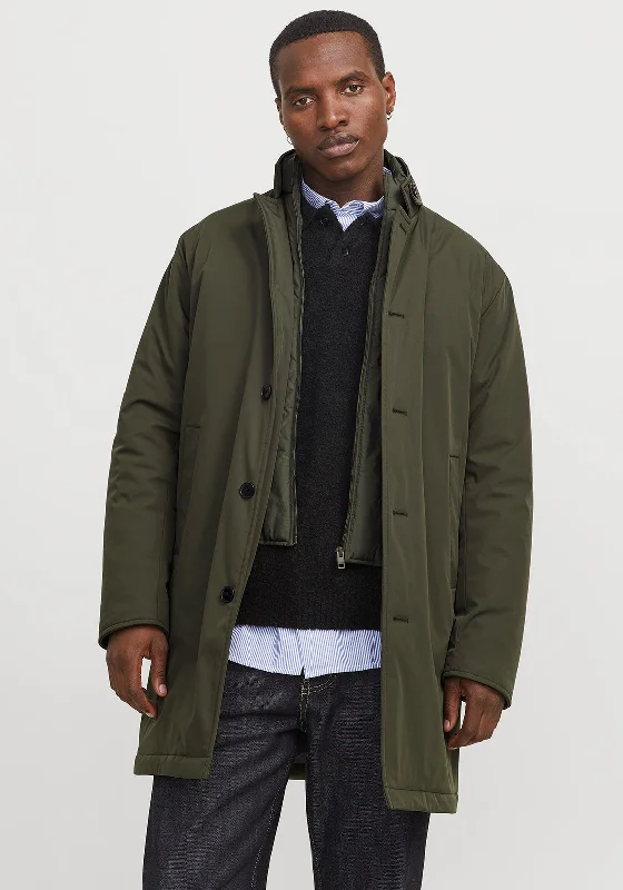 Jack & Jones Remy Dual Layer Jacket, Green