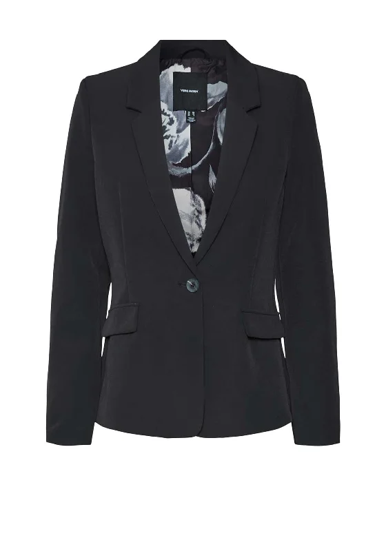 Vero Moda Kacandra Fitted Blazer, Black