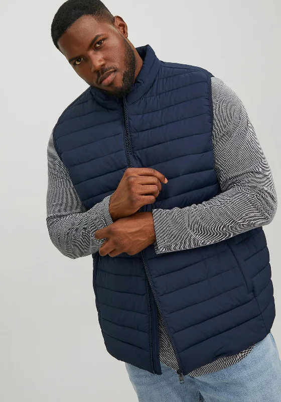 Jack & Jones + Fit Gilet, Navy Blazer