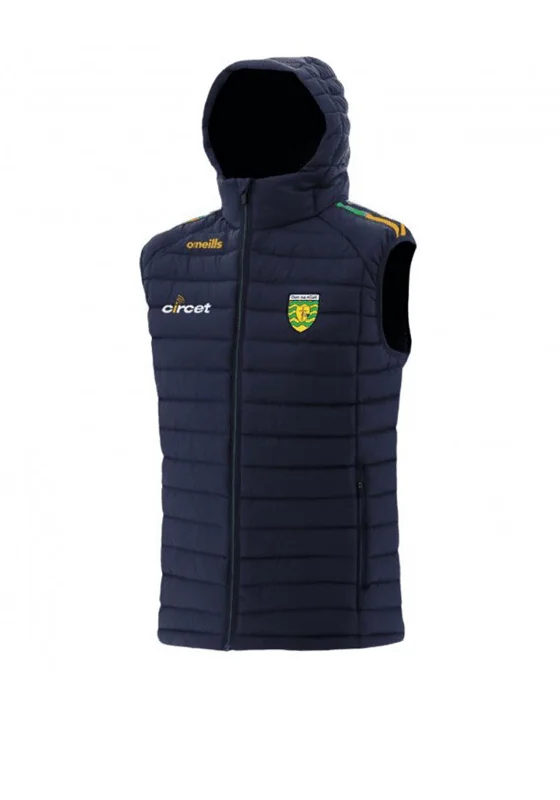 O’Neills Donegal GAA Peak 070 Hooded Gilet, Marine