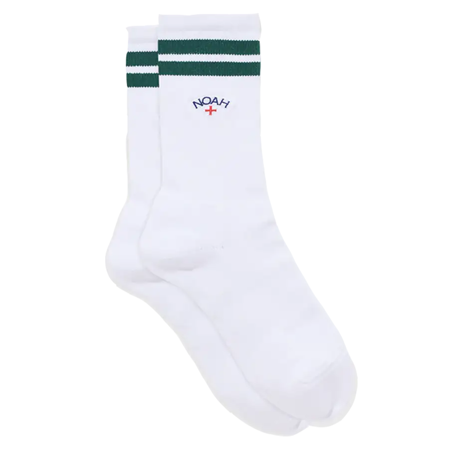 Noah Striped Sock - Green