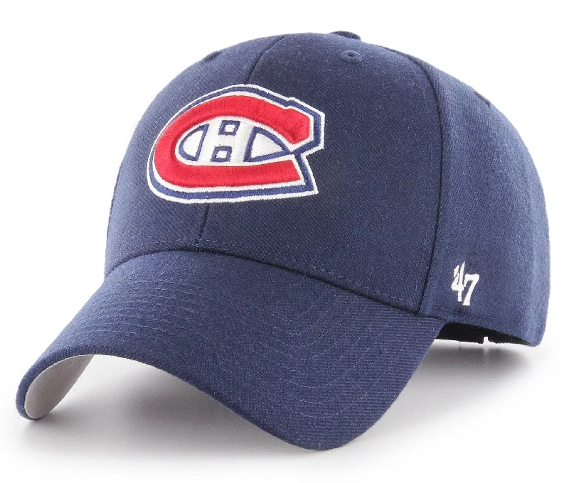 Montreal Canadiens 47 Brand MVP Adjustable NHL Navy Team Cap