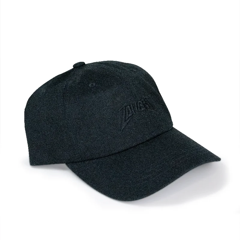 Towers Metal Strap Back Hat - Blackout