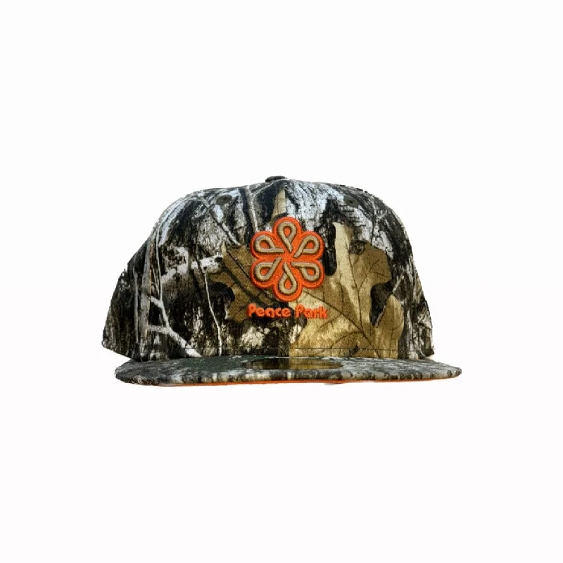 Peace Park New Era Pro Fit Hat - Real Tree Camo