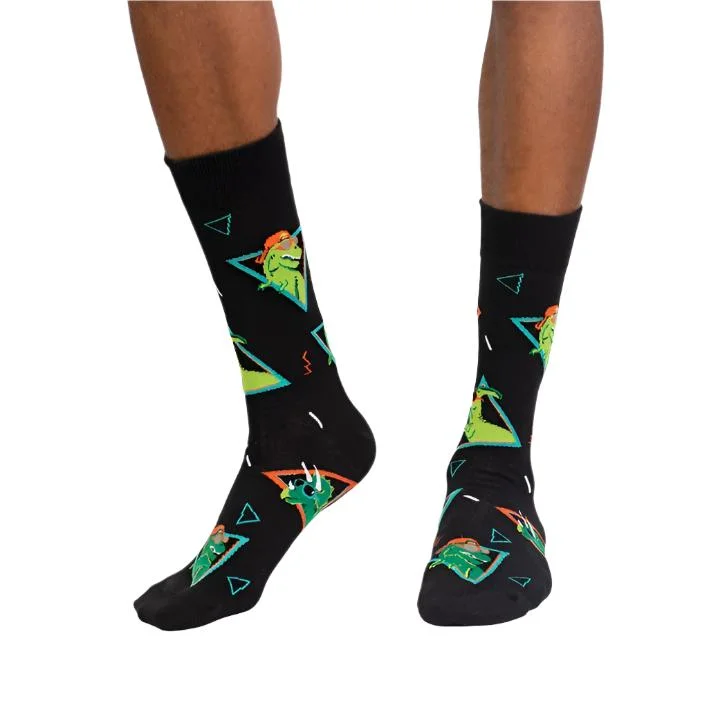 Jurassic Party Mens Crew Socks