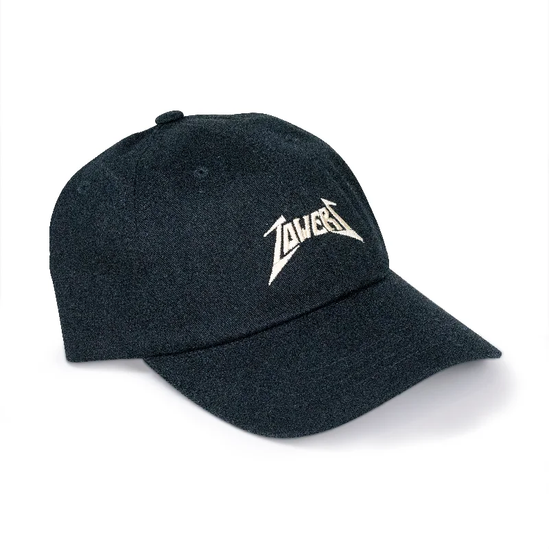 Towers Metal Strap Back Hat - Black