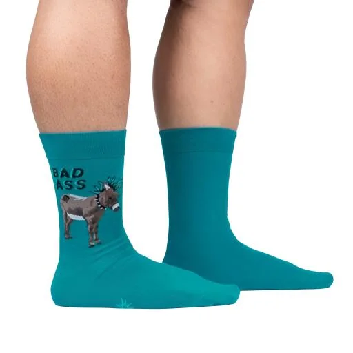 A Real Bad Ass Mens Crew Socks